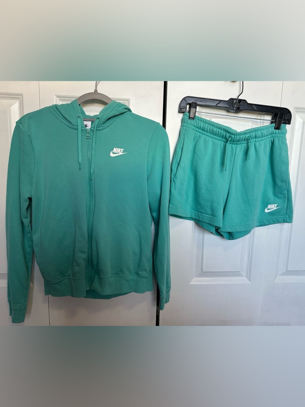 Nike Hoodie Shorts Set